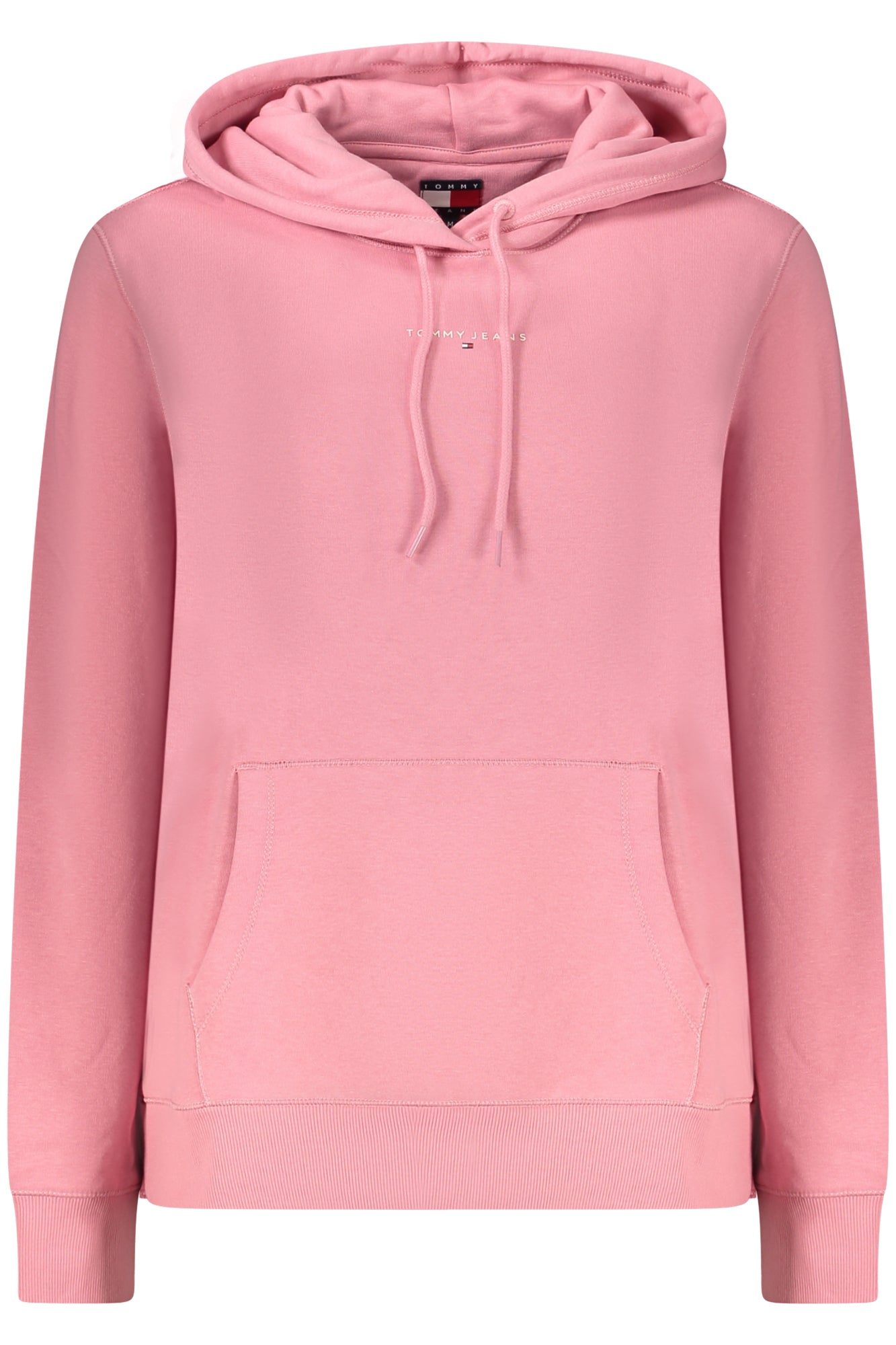 TOMMY HILFIGER Damen Sweatshirt – mit Kapuze, aus Baumwolle Rosa