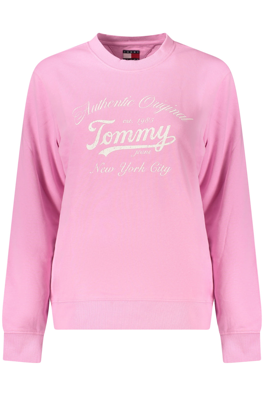 TOMMY HILFIGER ROSA DAMEN-SWEATSHIRT MIT REISSVERSCHLUSS