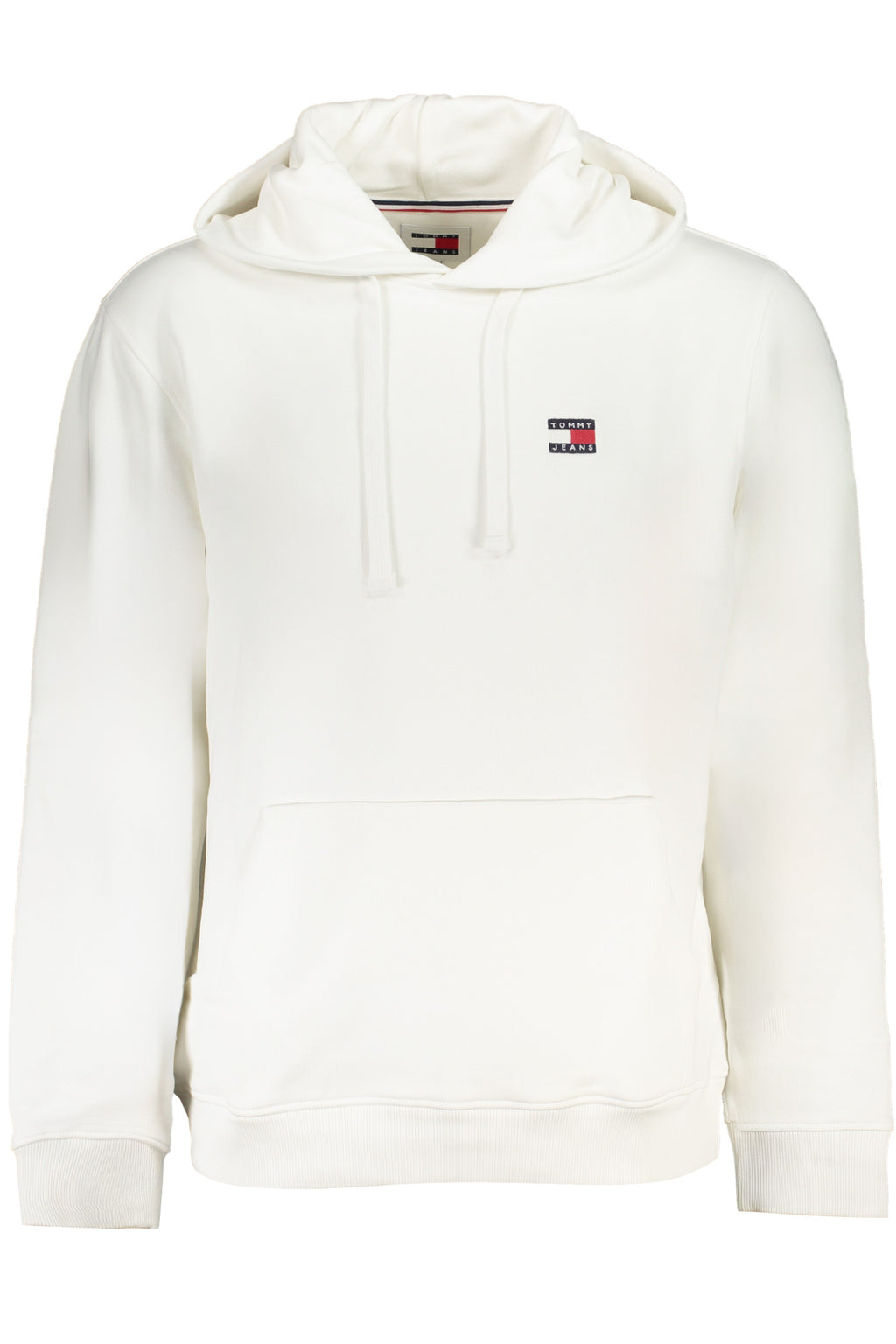 TOMMY HILFIGER WHITE SWEATSHIRT FOR MEN WITH ZIPPER
