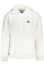 TOMMY HILFIGER WHITE SWEATSHIRT FOR MEN WITH ZIPPER
