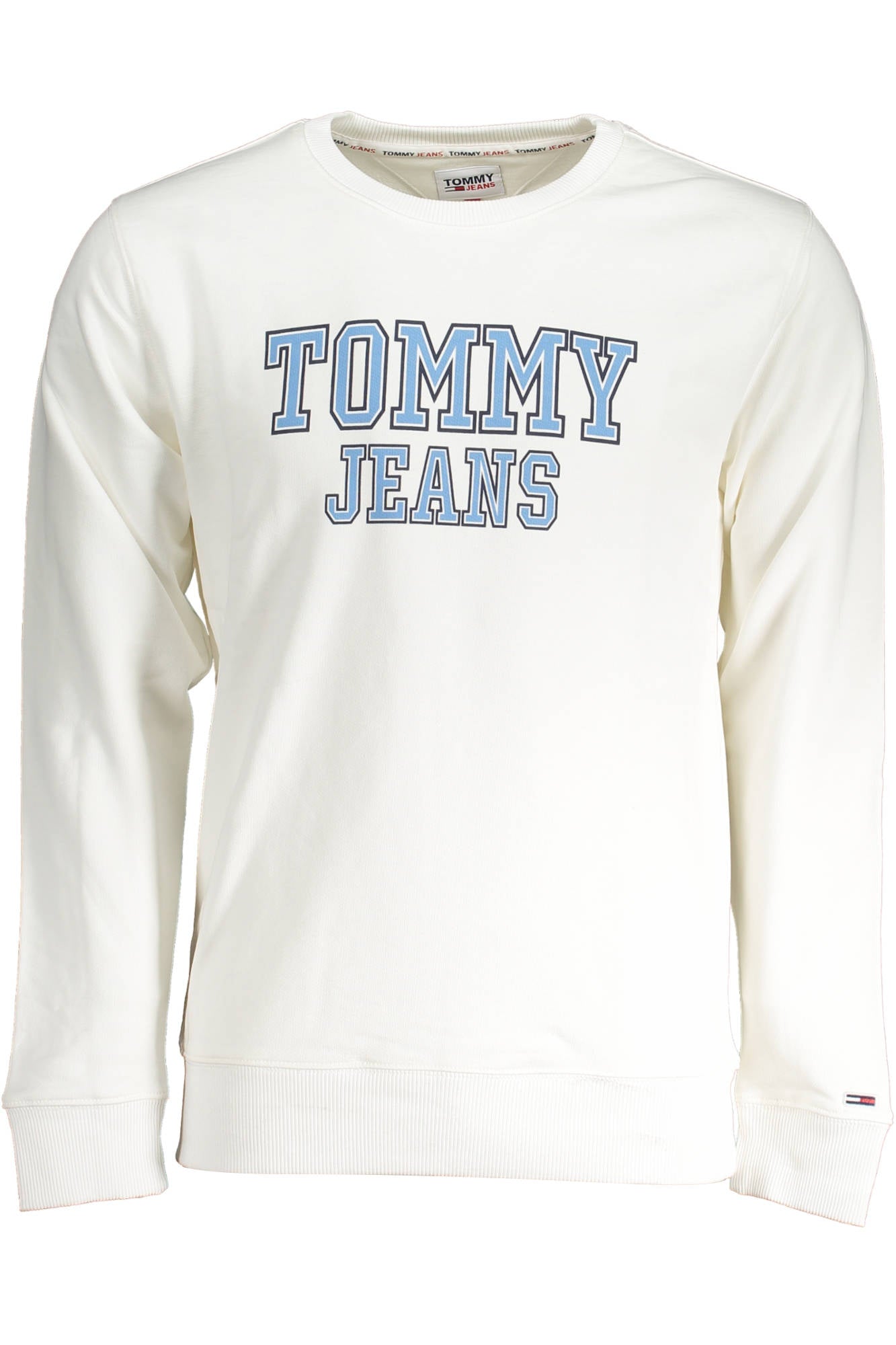 Tommy Hilfiger Sweatshirt Herren Weiss – Klassisches Baumwoll-Sweatshirt Weiß