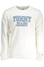 Tommy Hilfiger Sweatshirt Herren Weiss – Klassisches Baumwoll-Sweatshirt Weiß