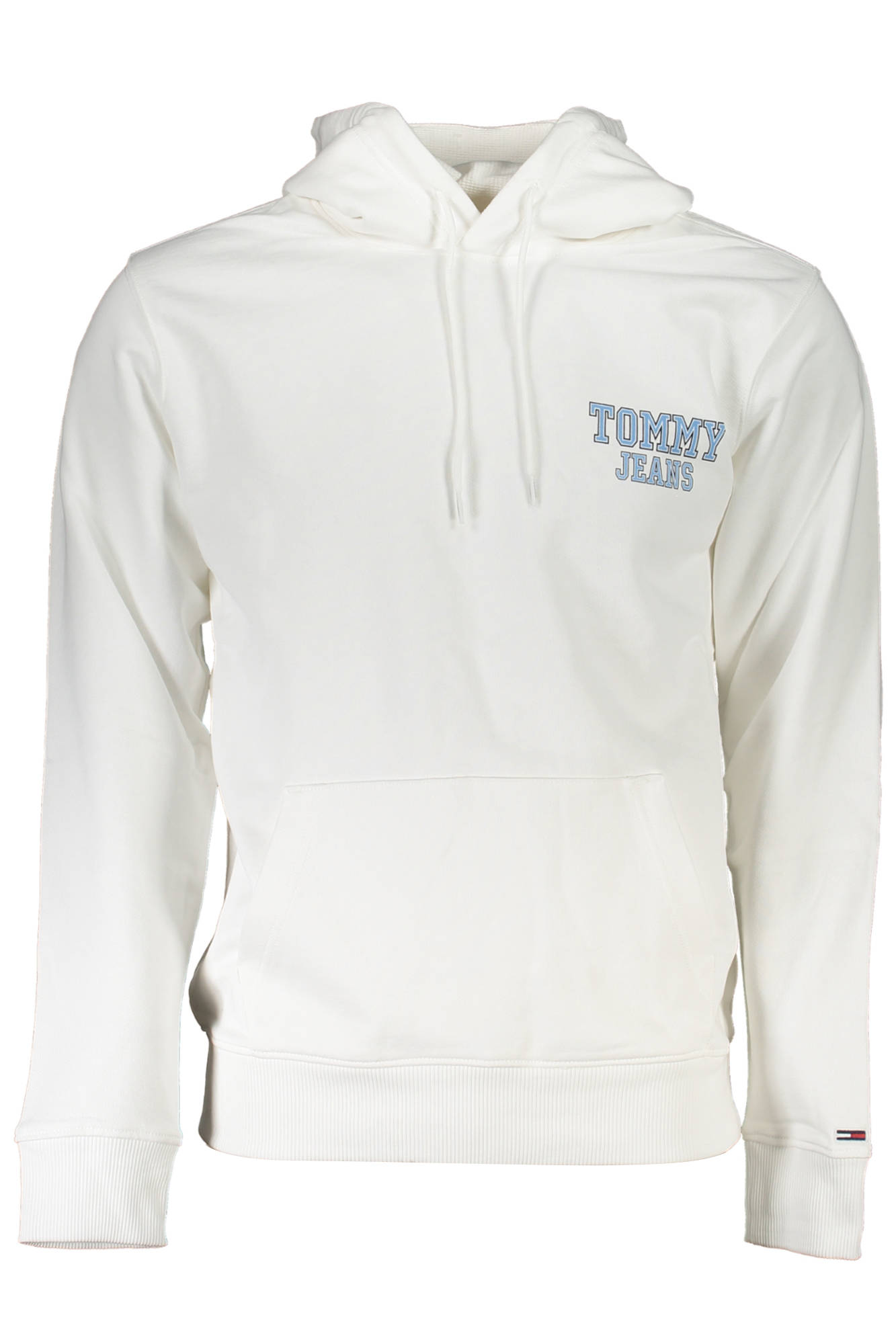 TOMMY HILFIGER Herren Sweatshirt – mit Kapuze, Langarm Weiß
