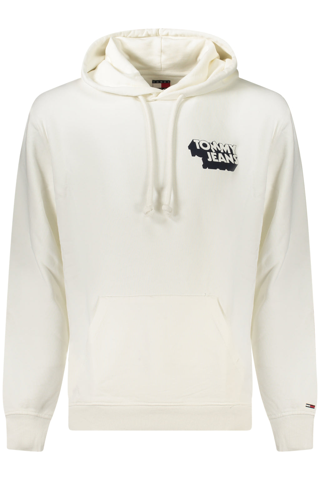 TOMMY HILFIGER MEN'S SWEATSHIRT WITH ZIP-UP WHITE