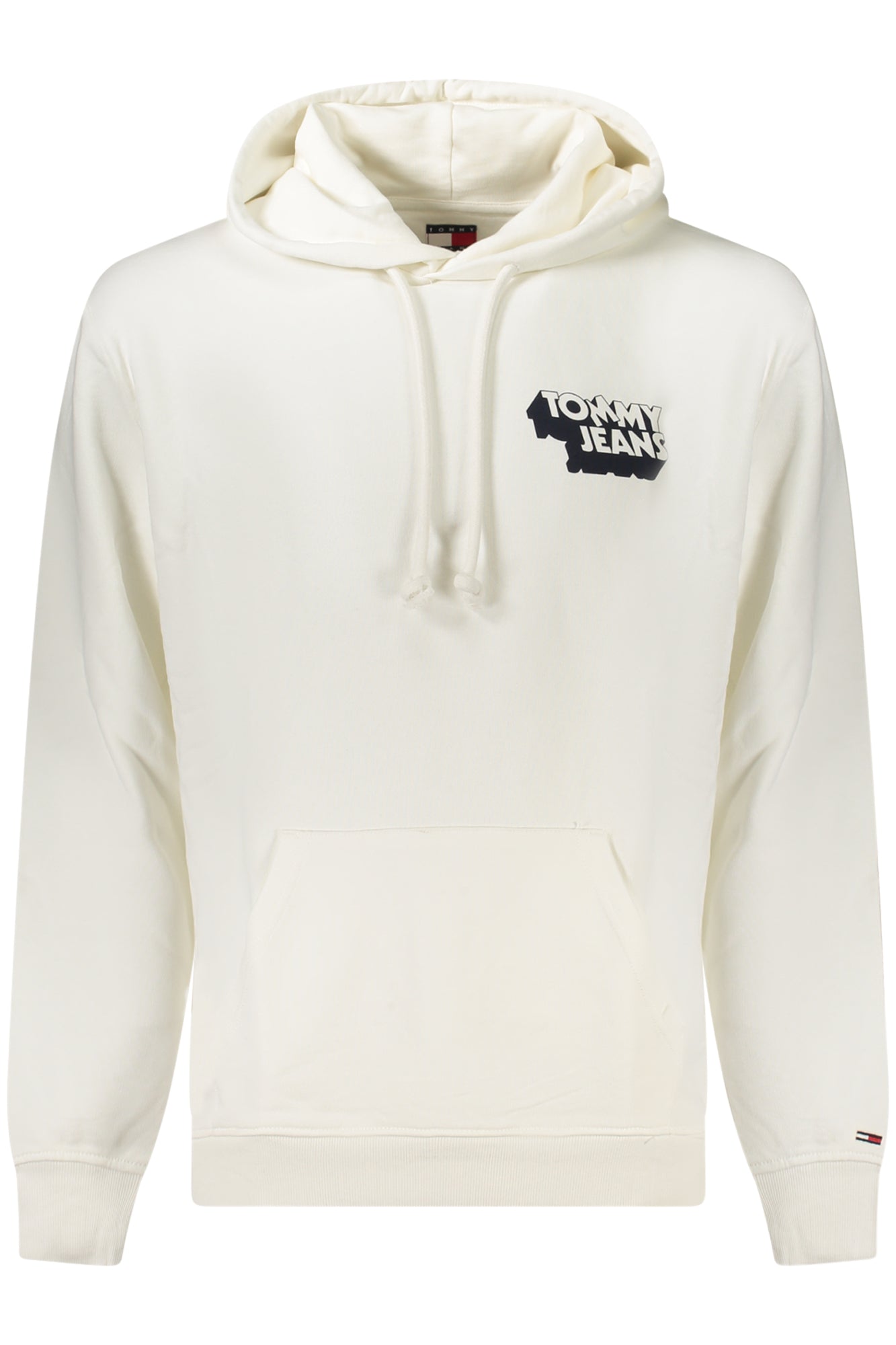 TOMMY HILFIGER MEN'S SWEATSHIRT WITH ZIP-UP WHITE