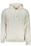 Tommy Hilfiger Sweatshirt Herren mit Reißverschluss – Weißes Kapuzen-Sweatshirt für Herbst/Winter Weiß