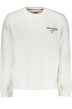 TOMMY HILFIGER WHITE SWEATSHIRT FOR MEN WITH ZIPPER