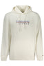 Tommy Hilfiger Sweatshirt Herren mit Reißverschluss – Weißes Kapuzen-Sweatshirt Weiß