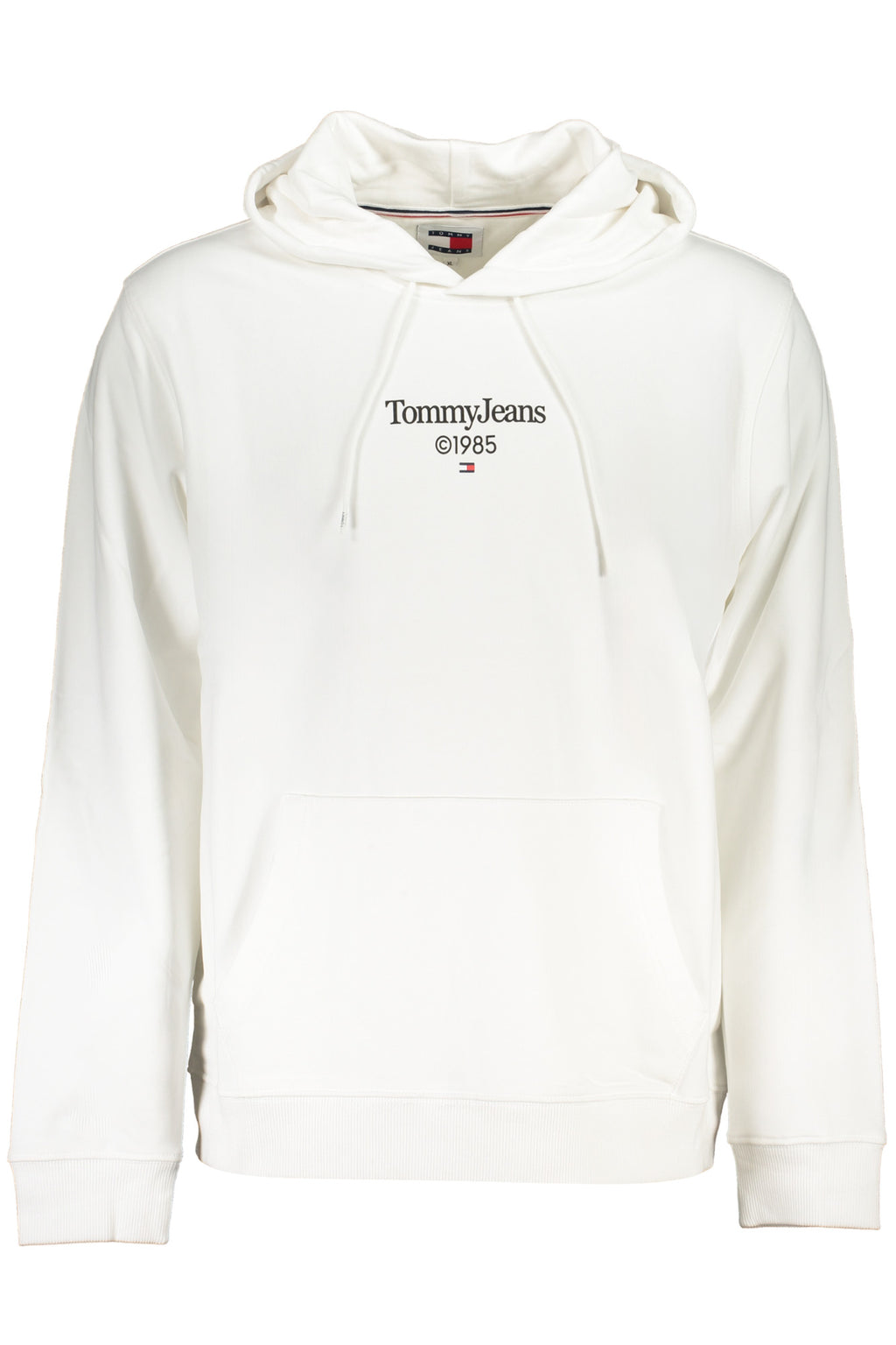 TOMMY HILFIGER WHITE SWEATSHIRT FOR MEN WITH ZIPPER