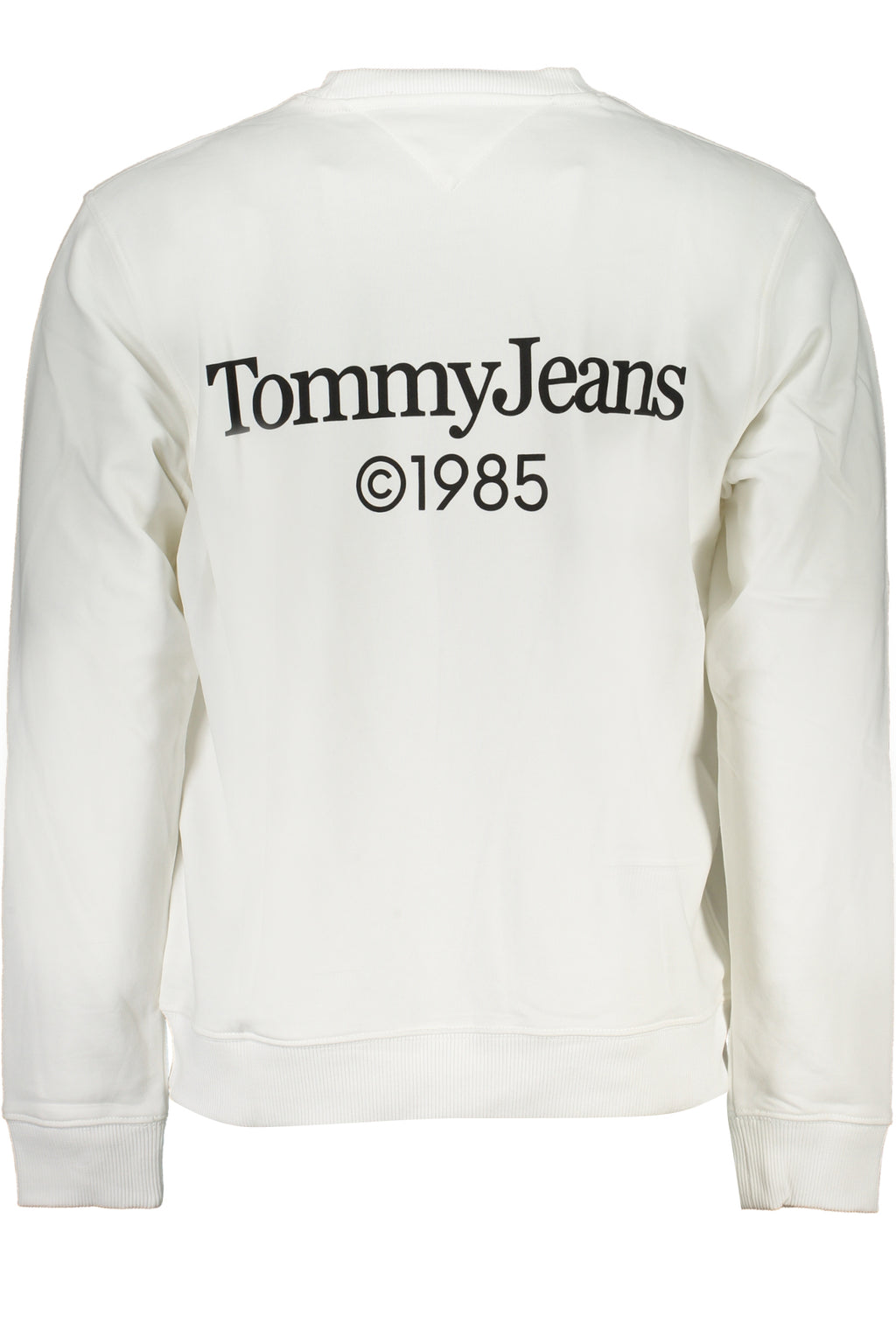 TOMMY HILFIGER WHITE SWEATSHIRT FOR MEN WITH ZIPPER