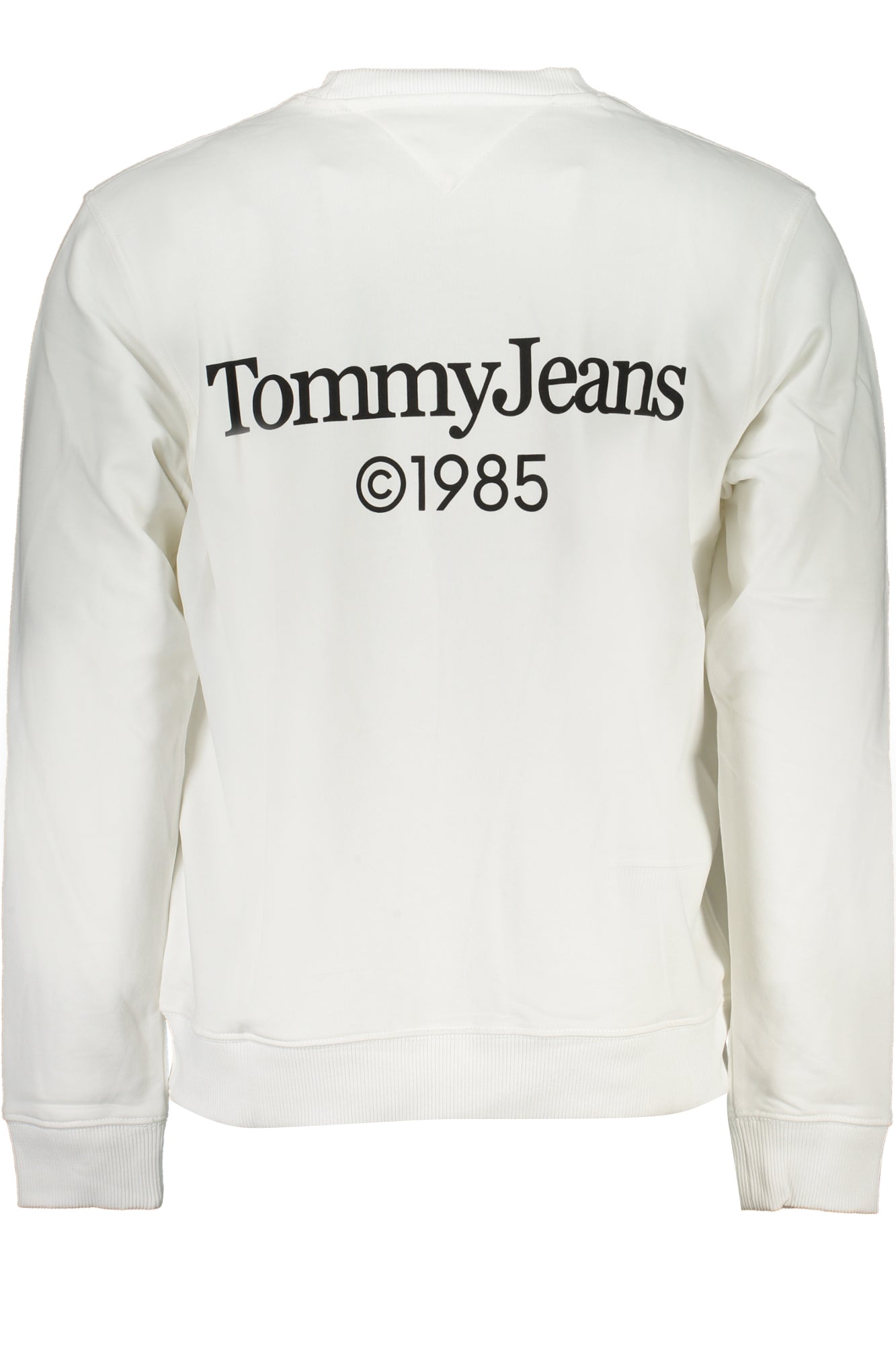 Tommy Hilfiger Sweatshirt Herren Blau Mit Reißverschluss – Gebürstete Baumwolle Weiß