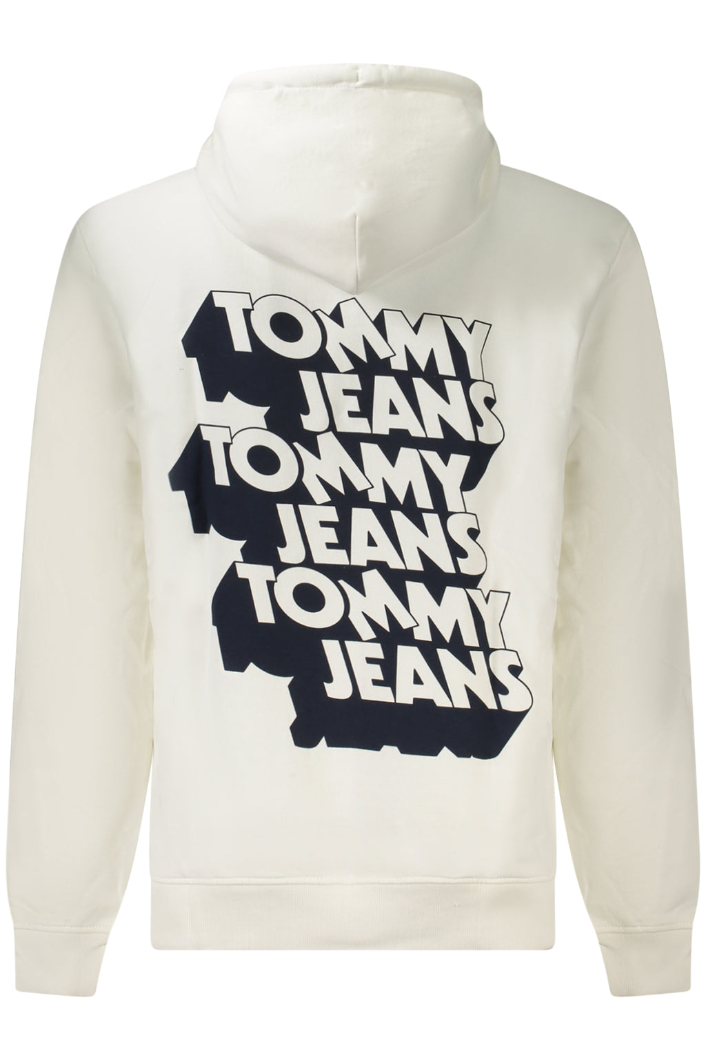 TOMMY HILFIGER MEN'S SWEATSHIRT WITH ZIP-UP WHITE