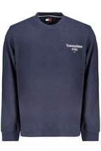 TOMMY HILFIGER MEN'S BLUE SWEATSHIRT WITH ZIPPER