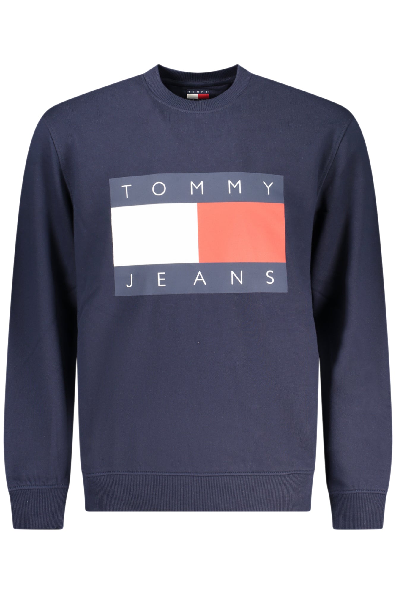 Tommy Hilfiger Sweatshirt Herren mit Reißverschluss – Blau aus Baumwolle Blau Hauptbild