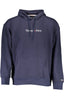 TOMMY HILFIGER Herren Sweatshirt – mit Kapuze, Langarm Blau