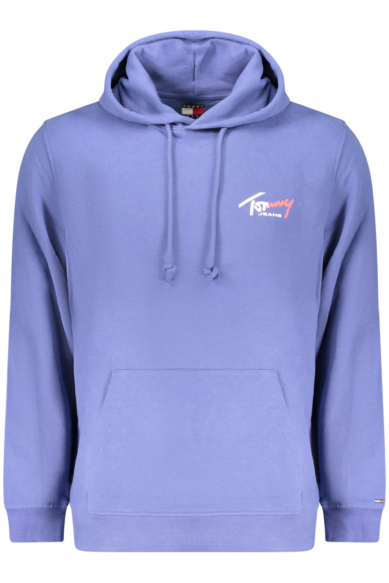 TOMMY HILFIGER Herren Sweatshirt – mit Kapuze, Fleece Blau