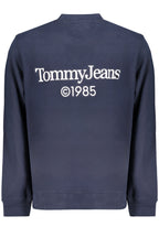 TOMMY HILFIGER MEN'S BLUE SWEATSHIRT WITH ZIPPER