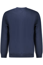 TOMMY HILFIGER MEN'S SWEATSHIRT WITH ZIP-UP BLUE