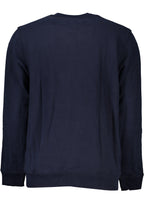 TOMMY HILFIGER MEN'S BLUE SWEATSHIRT WITH ZIPPER