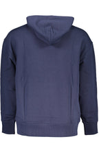 TOMMY HILFIGER MEN'S BLUE SWEATSHIRT WITH ZIPPER