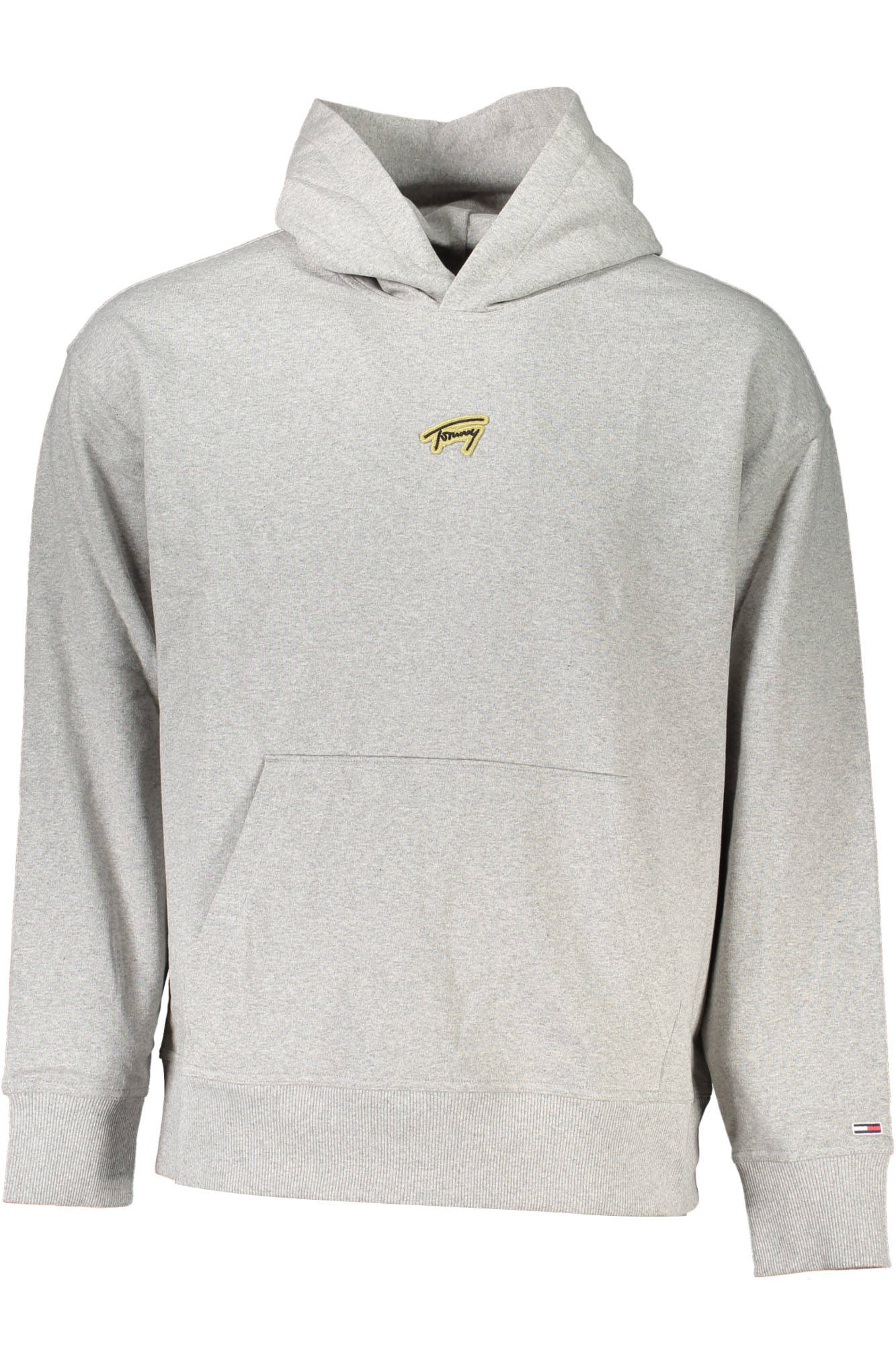 Tommy Hilfiger Sweatshirt Herren – Graues Kapuzen-Sweatshirt mit Logo Grau