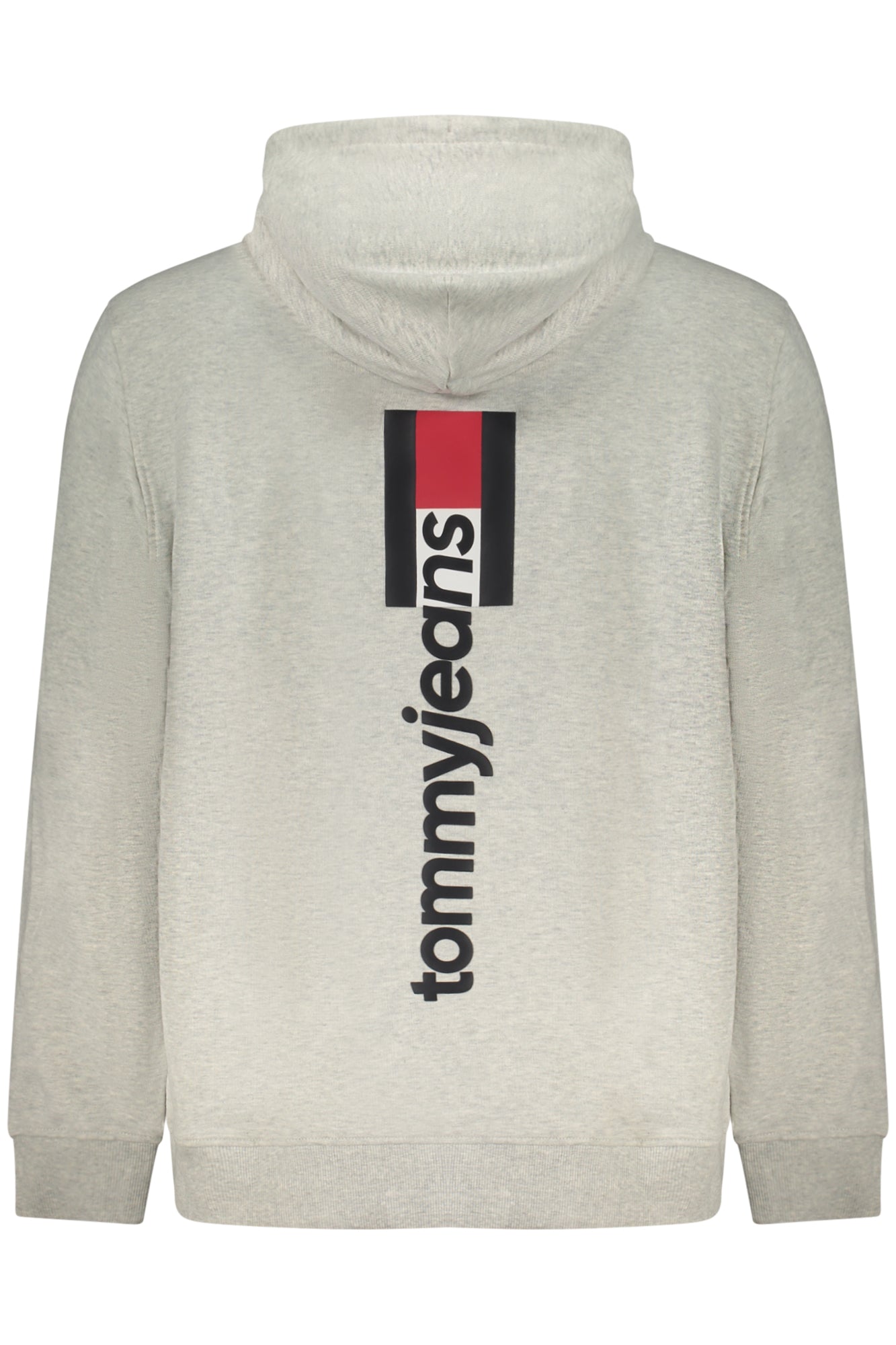 TOMMY HILFIGER Herren Sweatshirt – mit Kapuze, Fleece Grau