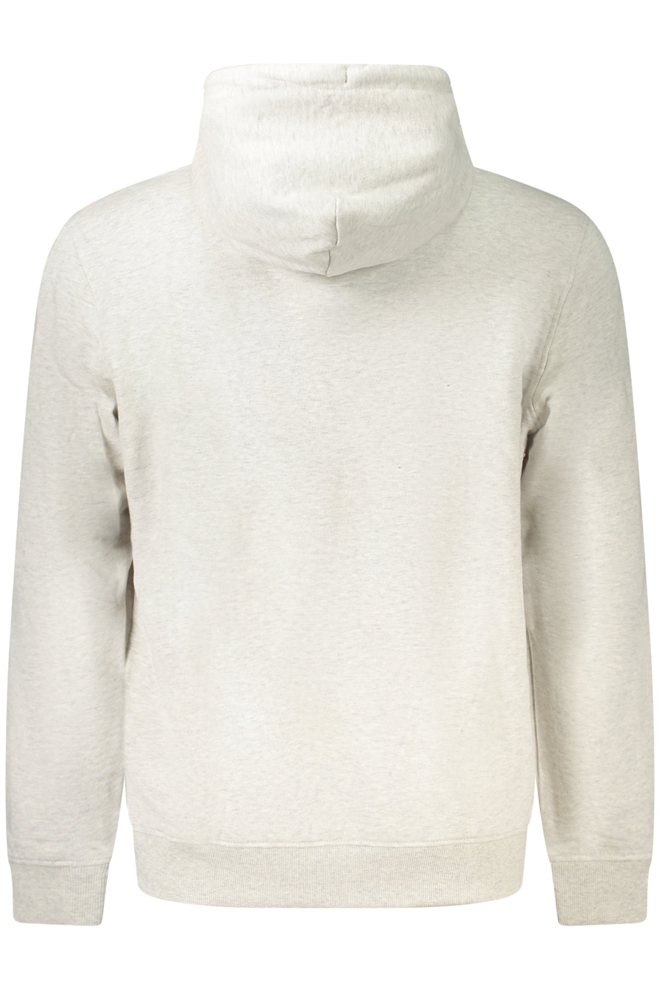 Tommy Hilfiger Herren-Sweatshirt mit Zip-Up – Kapuzenpullover aus Baumwolle Grau