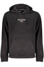 TOMMY HILFIGER BLACK MEN'S SWEATSHIRT WITH ZIPPER