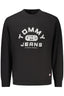 TOMMY HILFIGER Sweatshirt Herren mit Reißverschluss – Schwarz aus Baumwolle Schwarz