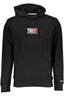 Tommy Hilfiger Sweatshirt Herren Schwarz – Kapuzenpullover aus Bio-Baumwolle Schwarz