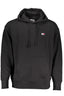 TOMMY HILFIGER BLACK MEN'S SWEATSHIRT WITH ZIPPER
