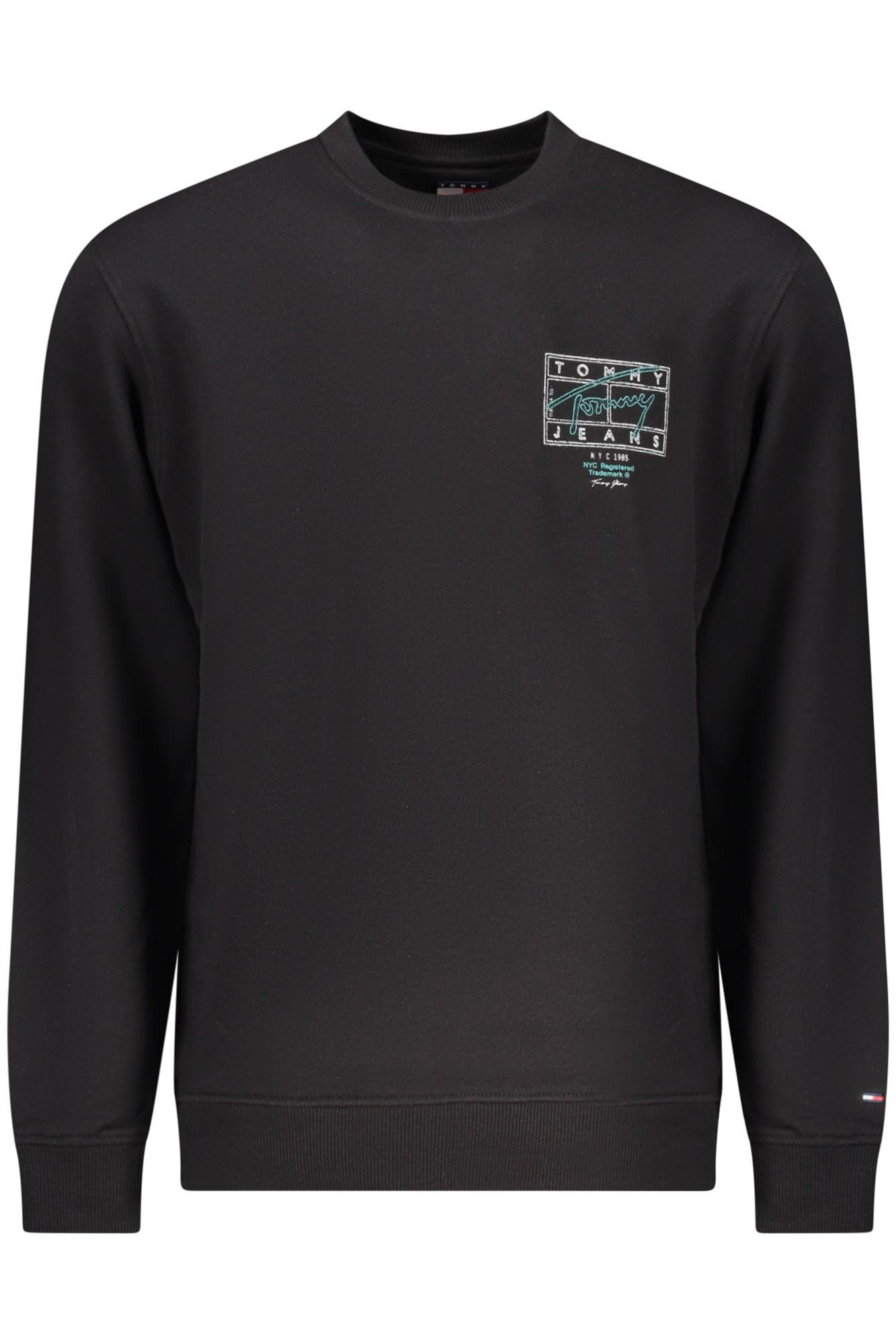 TOMMY HILFIGER Herren-Sweatshirt mit Reißverschluss – Schwarz | soulluna.de Schwarz Hauptbild