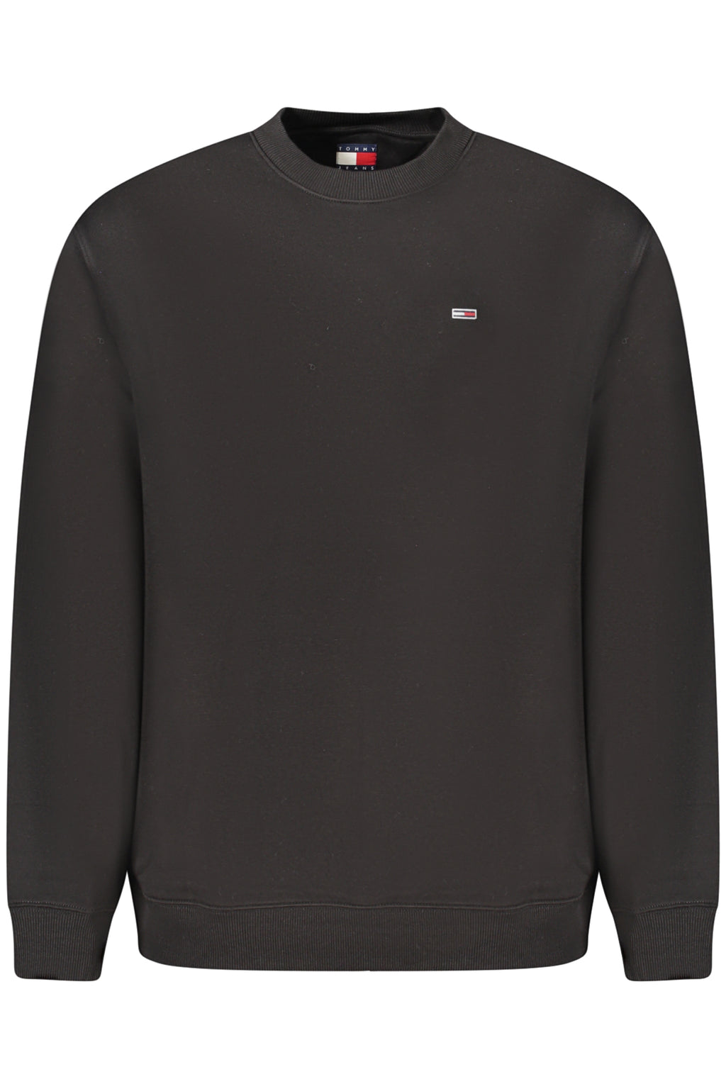 TOMMY HILFIGER MEN'S SWEATSHIRT WITH ZIPPER BLACK