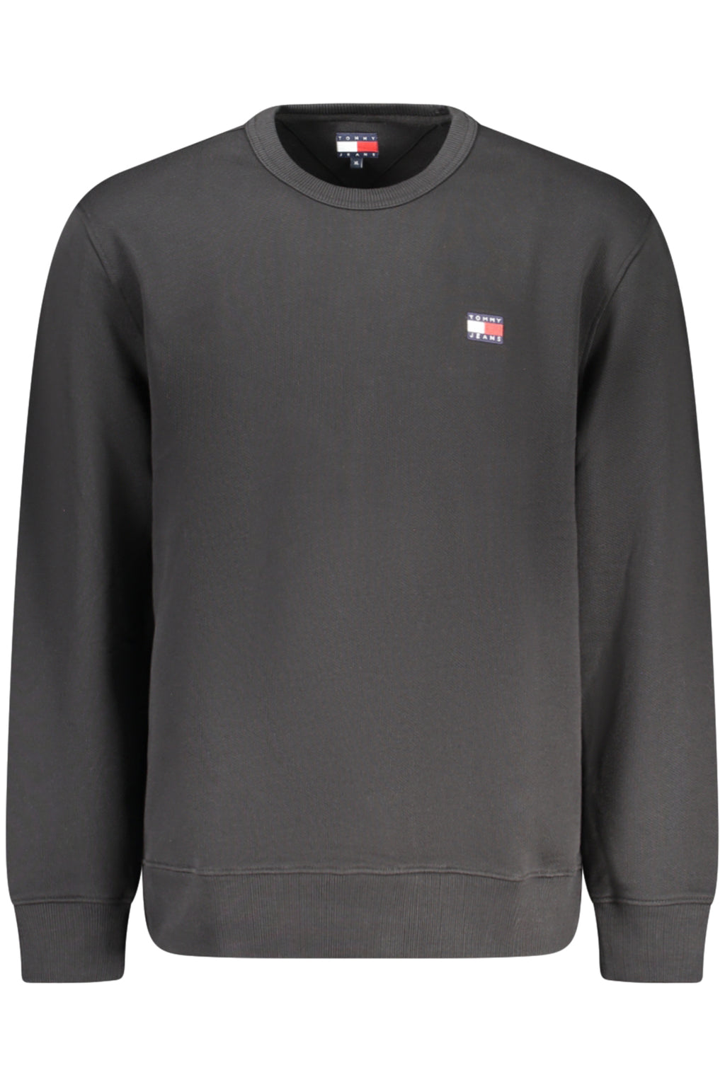 TOMMY HILFIGER HERREN-SWEATSHIRT MIT REISSVERSCHLUSS SCHWARZ