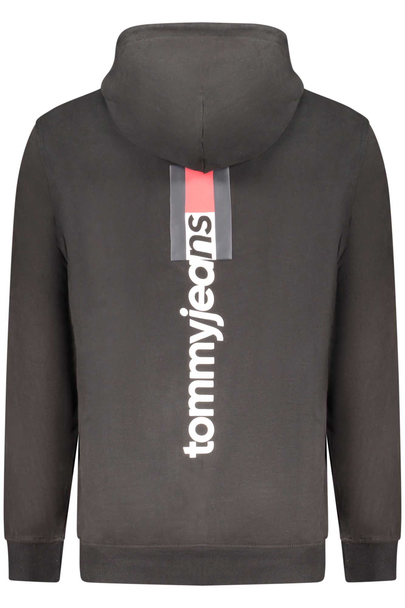 TOMMY HILFIGER Herren Sweatshirt – mit Kapuze, Fleece Schwarz