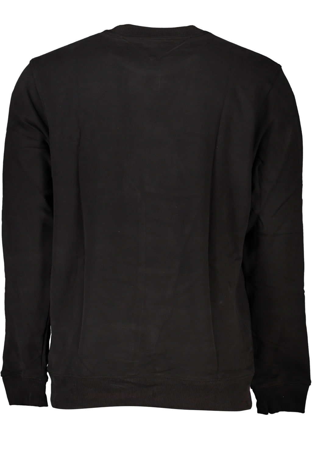 TOMMY HILFIGER BLACK MEN'S SWEATSHIRT WITH ZIPPER
