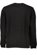 TOMMY HILFIGER BLACK MEN'S SWEATSHIRT WITH ZIPPER