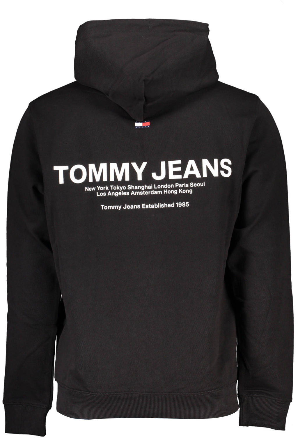 TOMMY HILFIGER SCHWARZES HERREN-SWEATSHIRT MIT REISSVERSCHLUSS