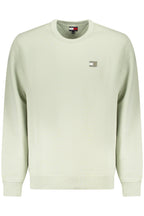 TOMMY HILFIGER MEN'S SWEATSHIRT WITH ZIP, GREEN