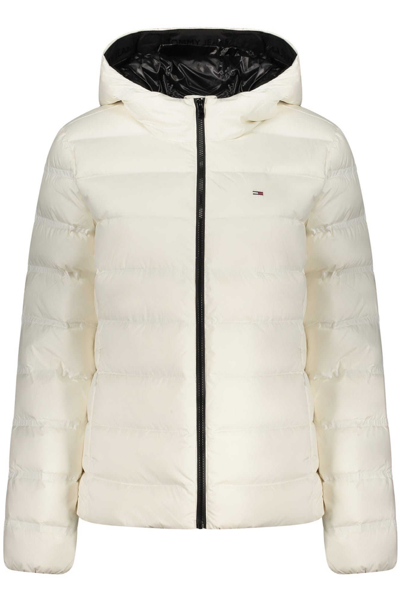 Tommy Hilfiger Damenjacke schwarz – Recycelte Kapuzenjacke für Herbst/Winter Zweitbild