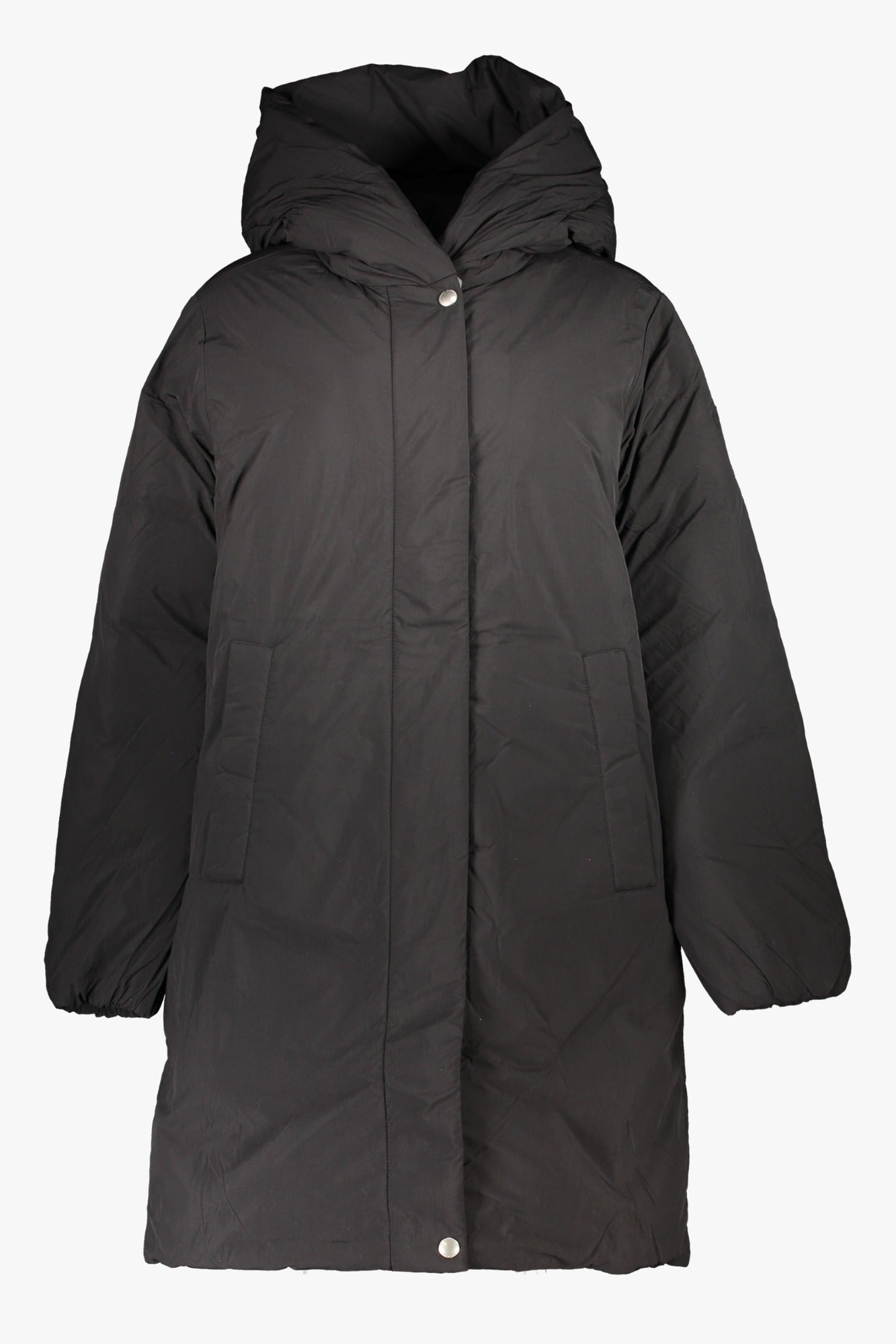 Tommy Hilfiger Damenjacke schwarz – Wasserabweisende Kapuzenjacke für Herbst/Winter Schwarz