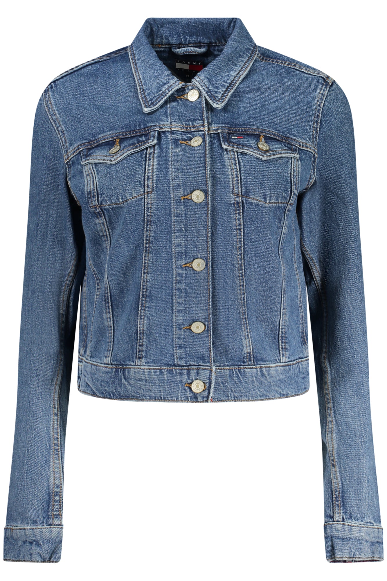 TOMMY HILFIGER DAMEN-JEANSJACKE IN BLAU Hauptbild