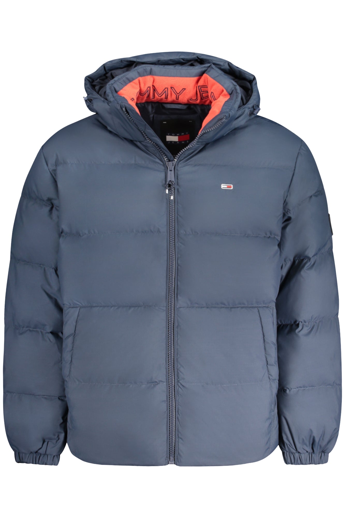 TOMMY HILFIGER Herren Jacke – Langarm-Jacke, mit Kapuze Blau