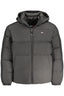 TOMMY HILFIGER Herren Jacke – Langarm-Jacke, mit Kapuze Schwarz