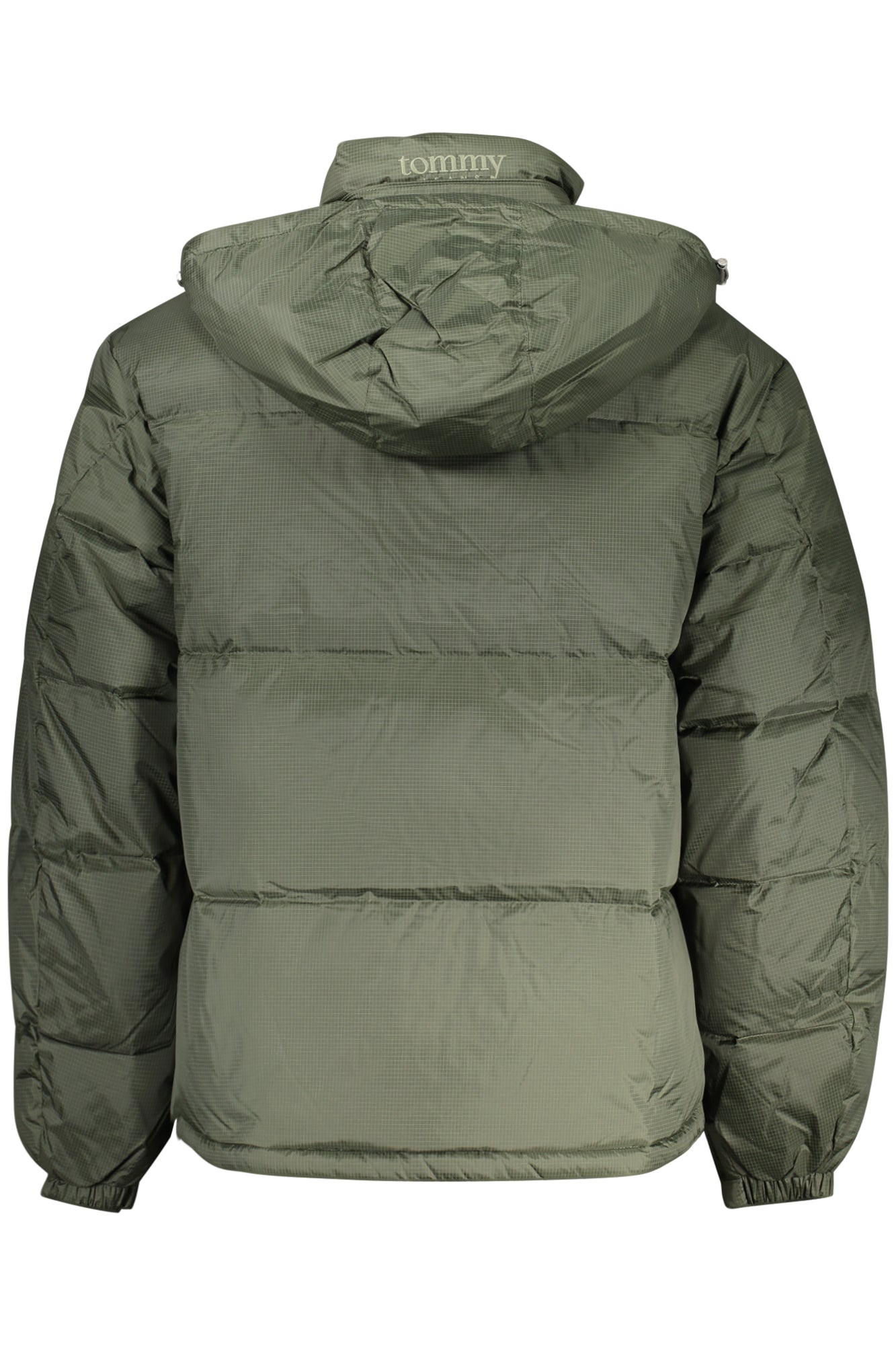 Tommy Hilfiger Herrenjacke Blau – Wasserdichte Winterjacke mit Kapuze Grün