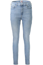 TOMMY HILFIGER JEANS DAMEN DENIM BLAU