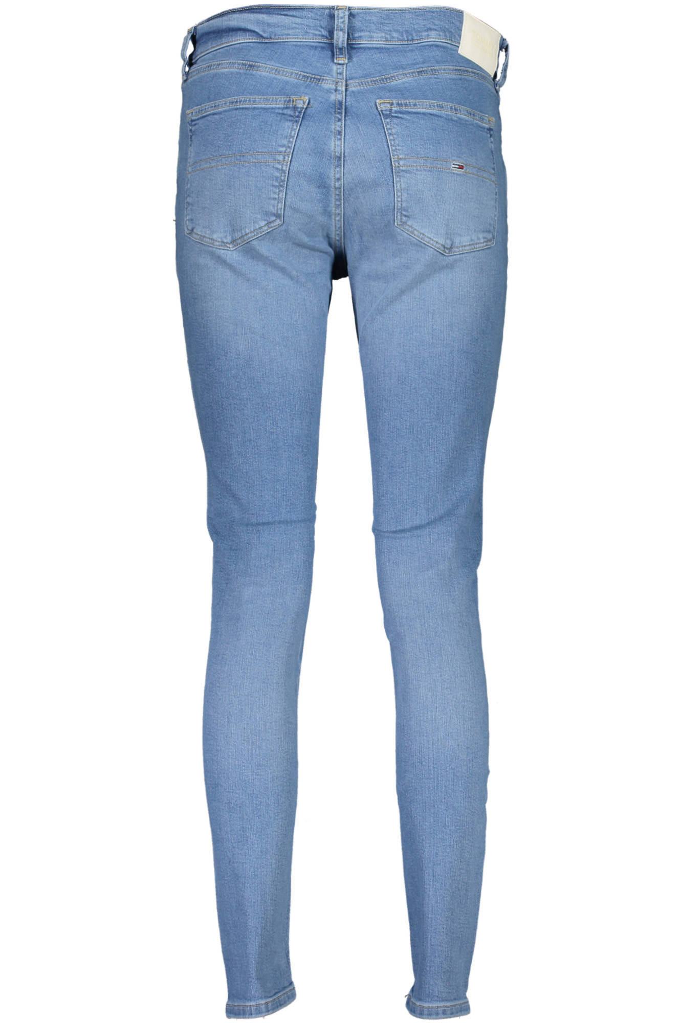 Tommy Hilfiger Damen-Jeans Blau – Nora Mid Rise Skinny mit Wascheffekt | soulluna Zweitbild