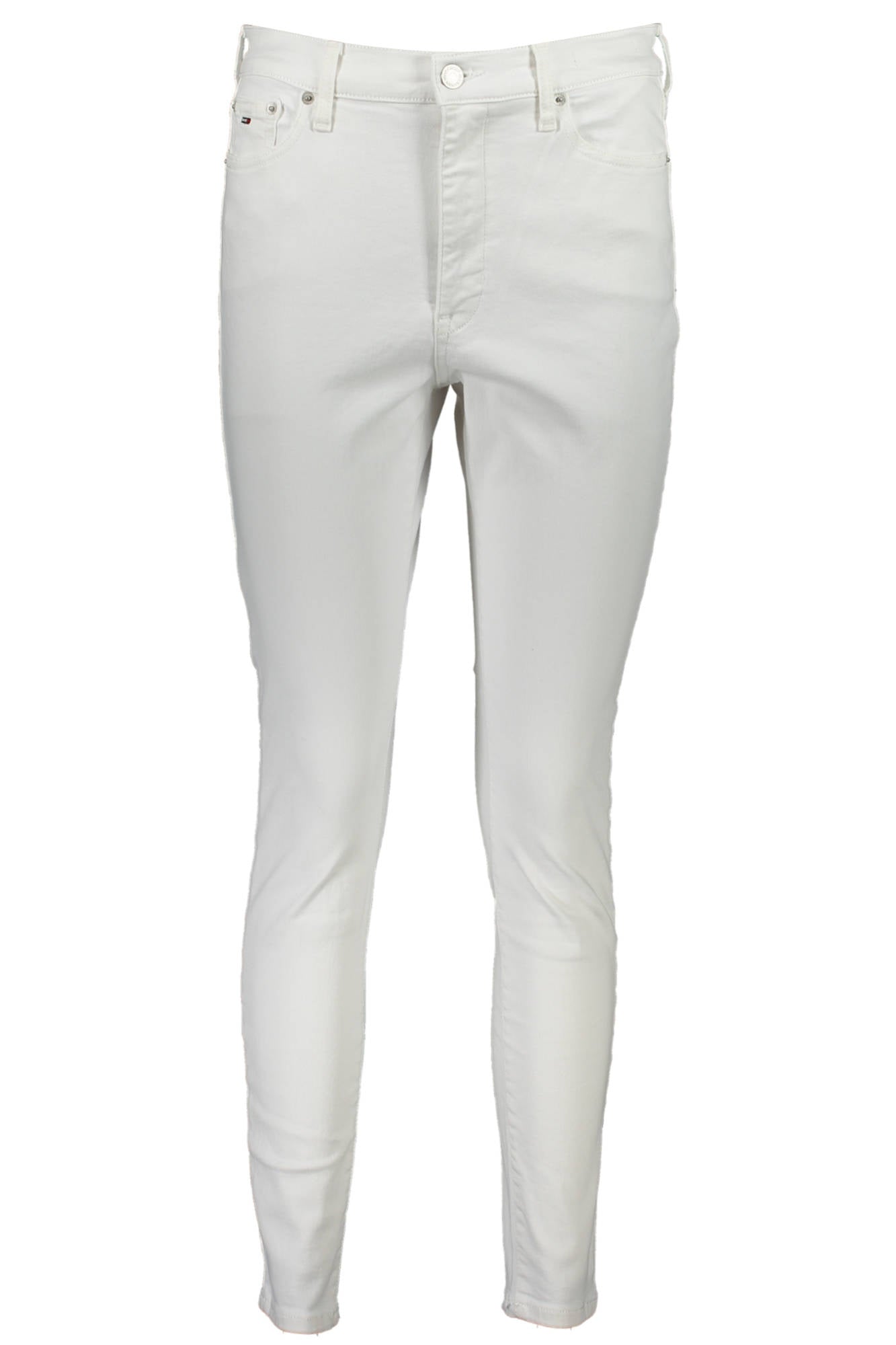 TOMMY HILFIGER Jeans Damen Denim Weiß – 5-Pocket Sylvia-Modell für Frühjahr/Sommer Weiß