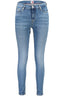 Tommy Hilfiger Damen-Jeans Blau – Nora Mid Skinny Denim mit Wascheffekt Blau