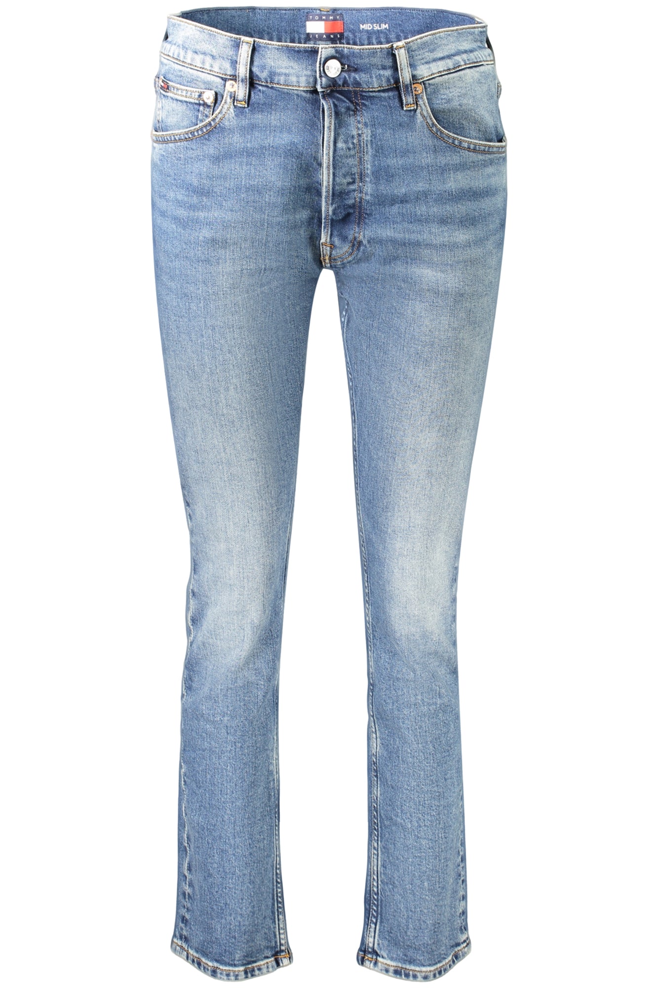 TOMMY HILFIGER Damen Jeans – mit Taschen, mit Reißverschluss Blau Hauptbild